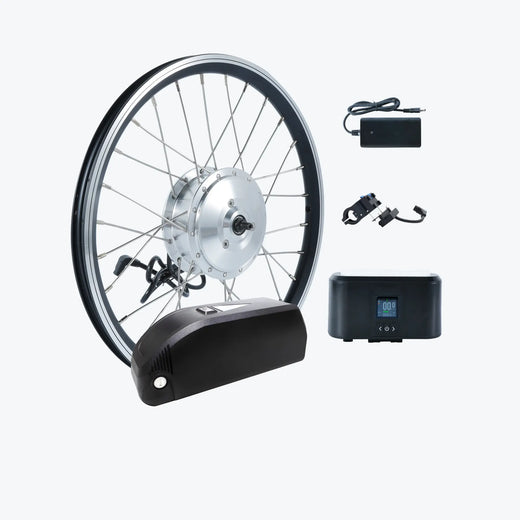 Kirbebike EZ Rider Ebike Conversion Kit 36v 250w Front Wheel 36V 22AH LG Battery 40-60 Miles