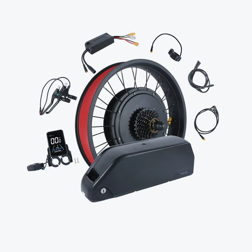 48V 1000W Ebike Conversion Kit Waterproof Design