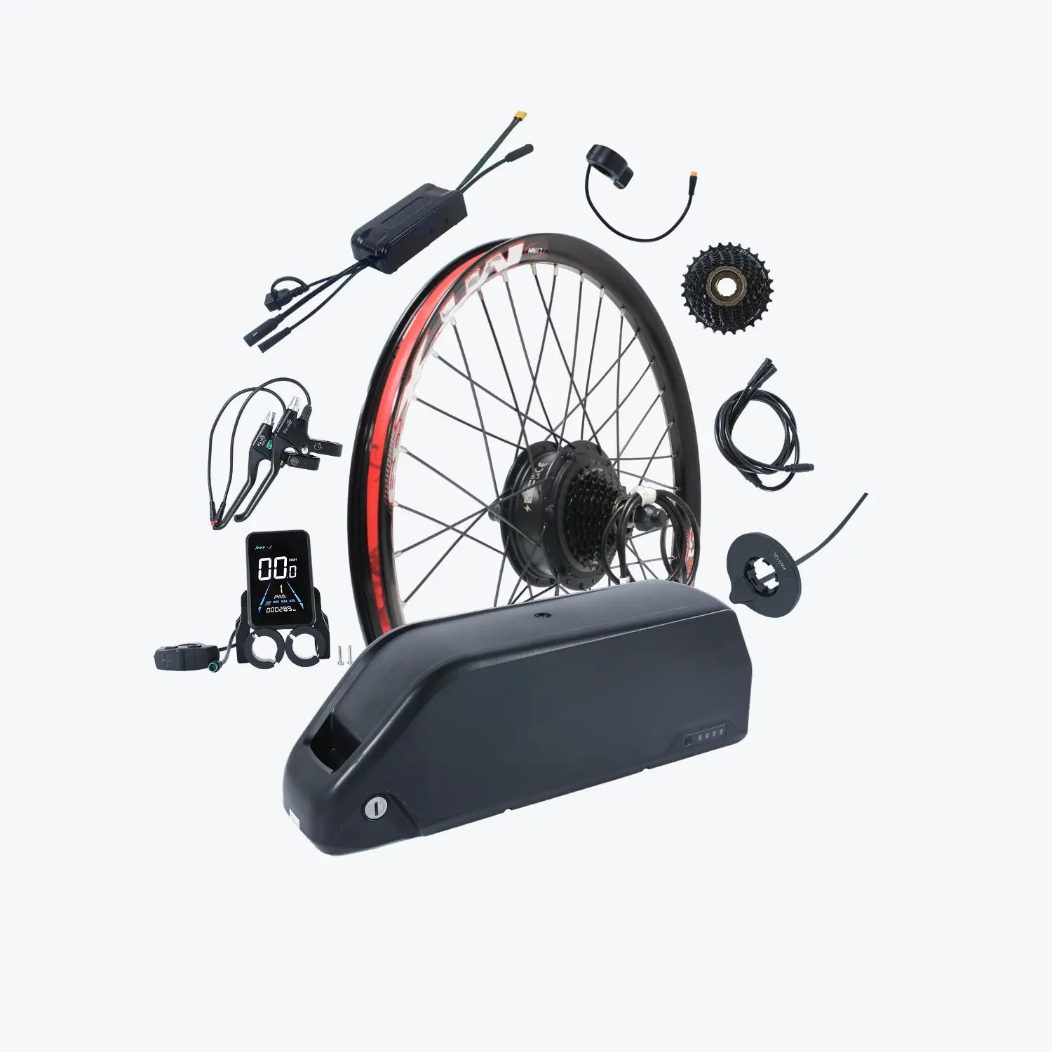 500W and 750W MTX Rim Ebike Conversion Kits