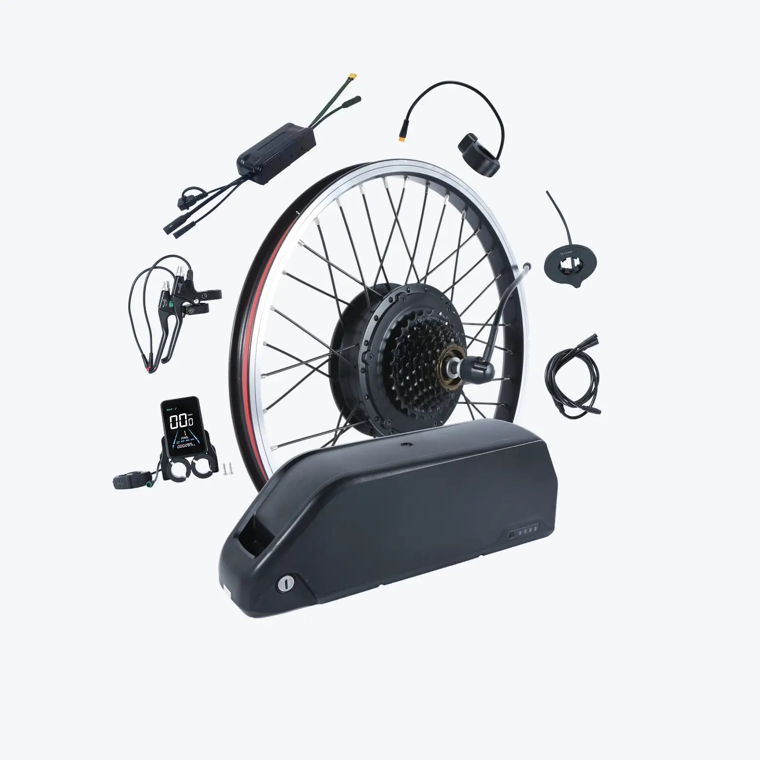 500W and 750W MTX Rim Ebike Conversion Kits