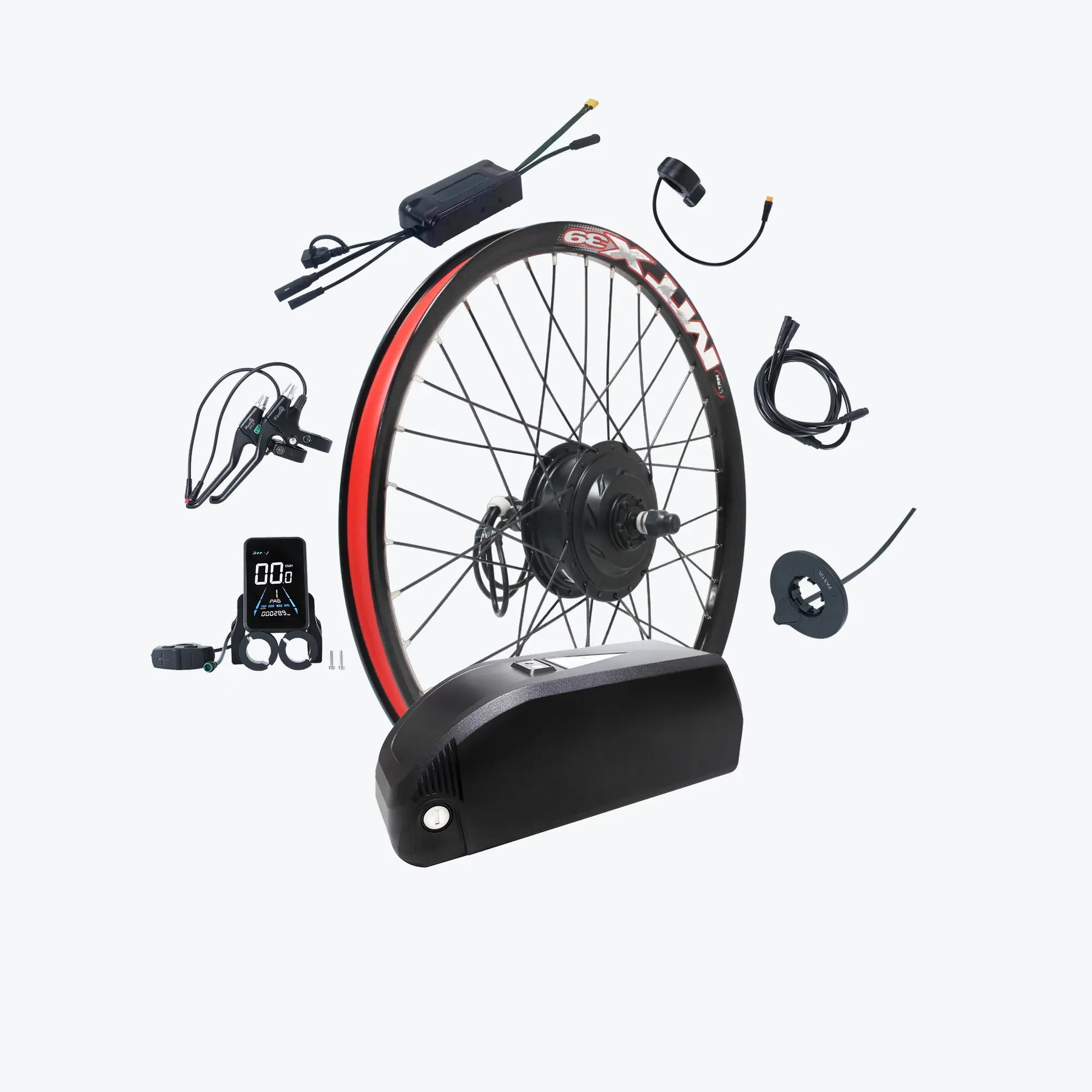 500W and 750W MTX Rim Ebike Conversion Kits