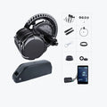 36V 48V 500W 750W Mid Motor Kit Torque Sensored With Lithium Battery Pack