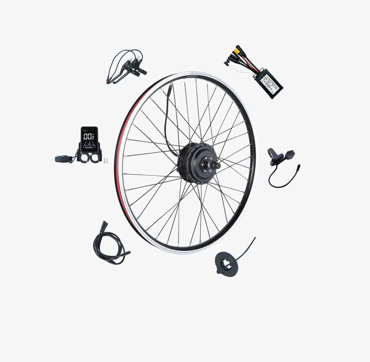 250W Ebike Conversion Kit Front Wheel