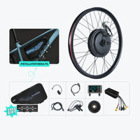60V 2500W-3000W MTX Rim Ebike Conversion Kit 45MPH+
