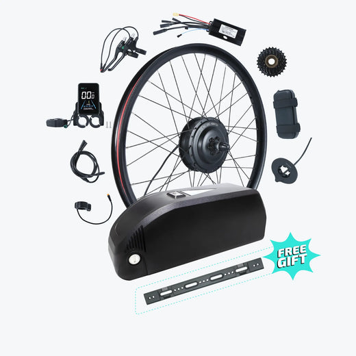 Kirbebike's 500W and 750W MTX Rim Ebike Conversion Kits
