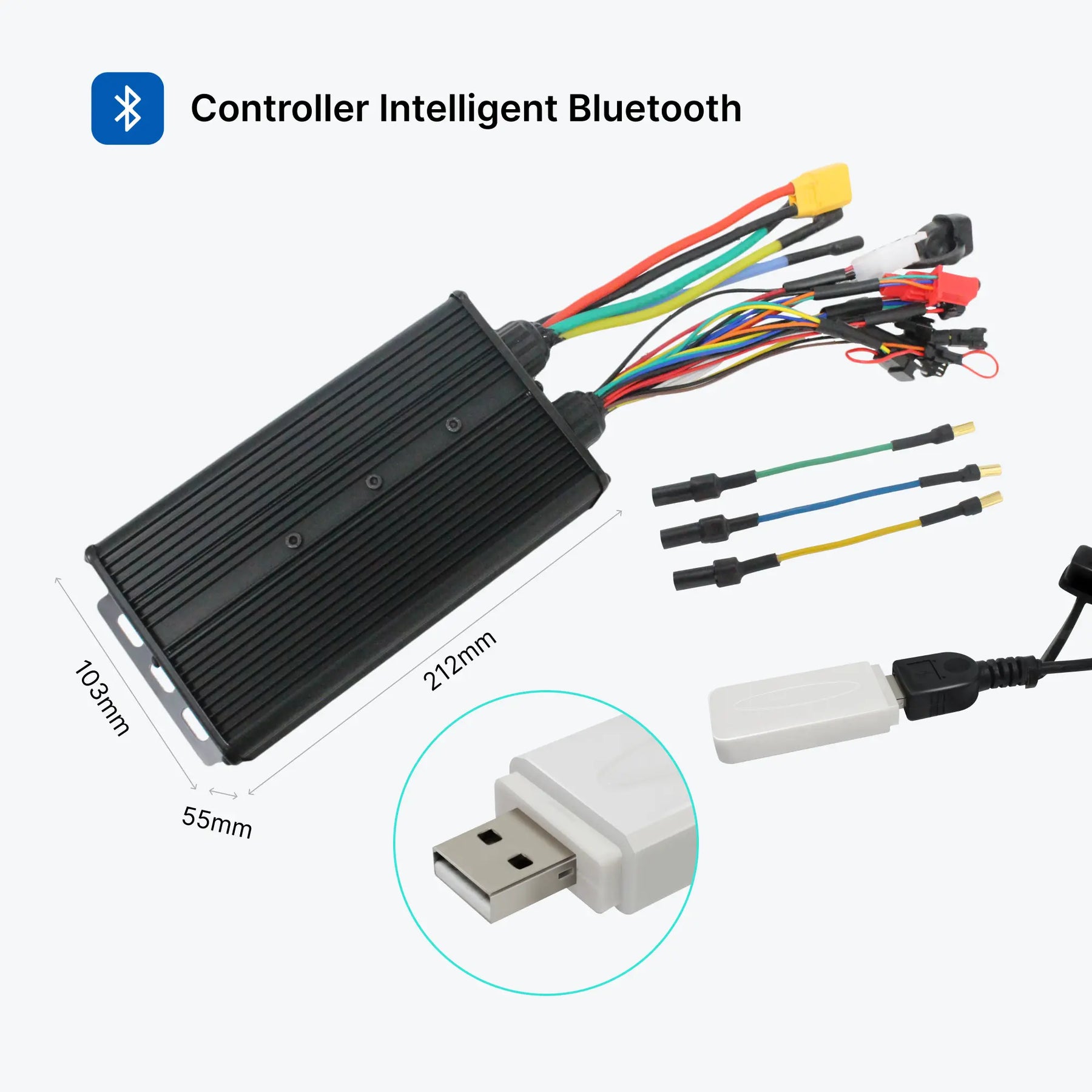 Smart eBike Controller with App Programmable Settings