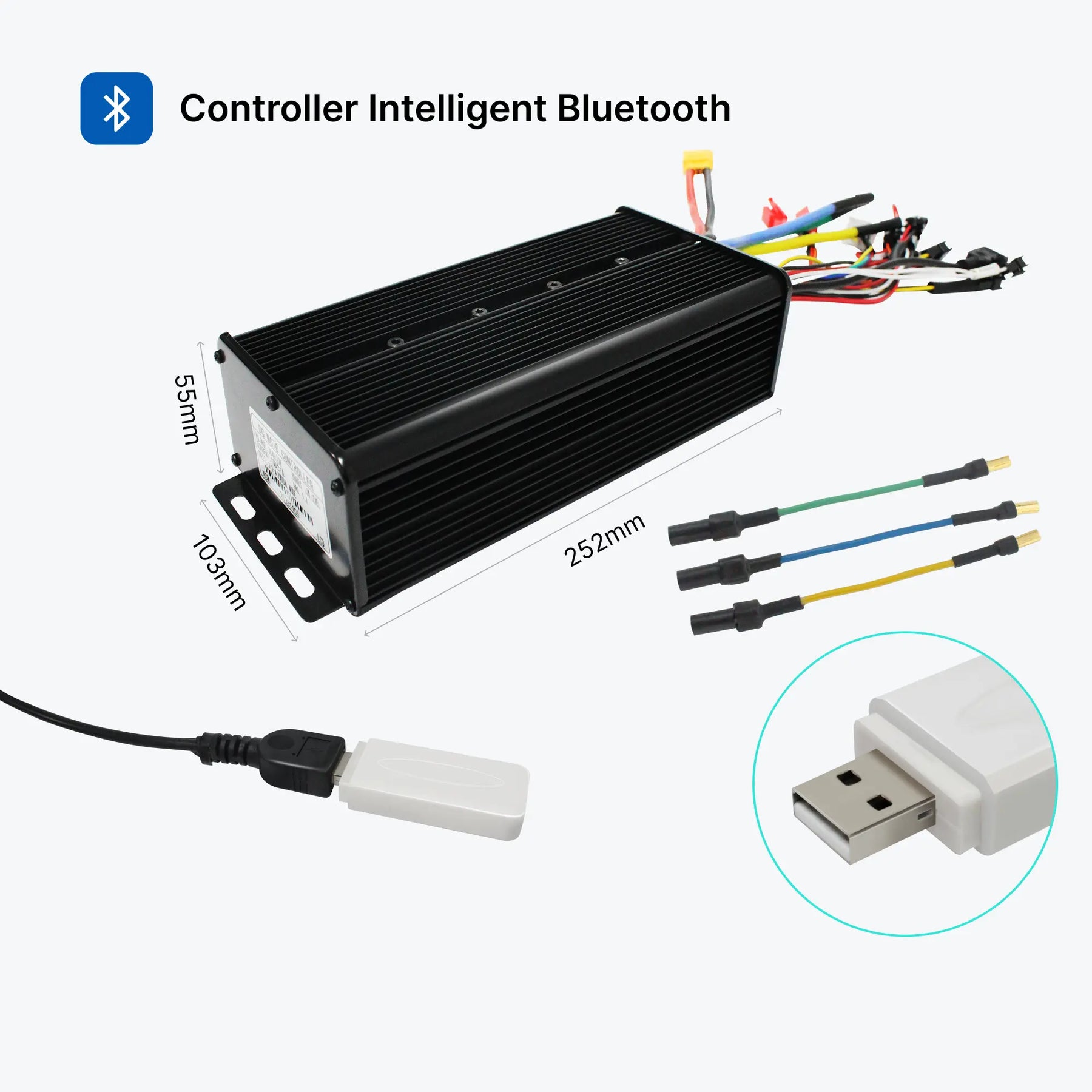Smart eBike Controller with App Programmable Settings
