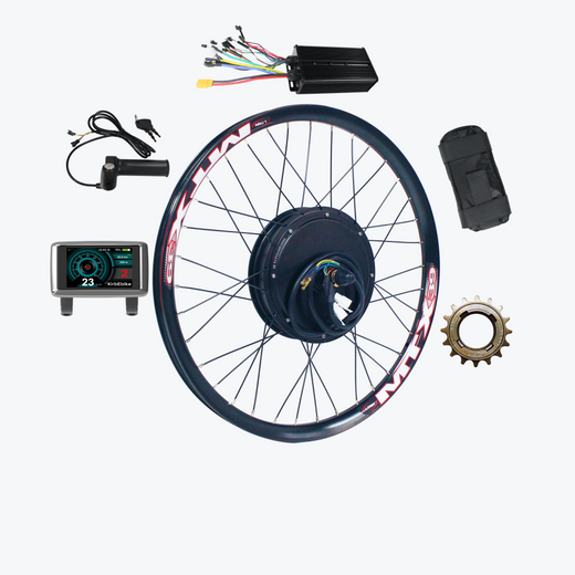 Kirebike 72V 4000W High Power Ebike Kit for MTB and Fat Tire Bike