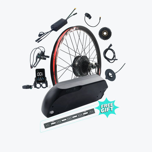 Kirbebike's 500W and 750W MTX Rim Ebike Conversion Kits