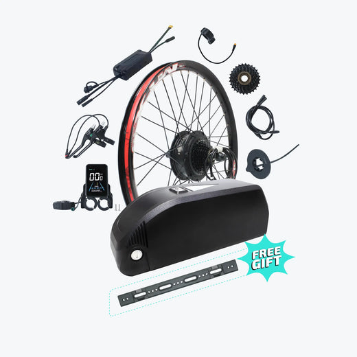 Kirbebike's 500W and 750W MTX Rim Ebike Conversion Kits