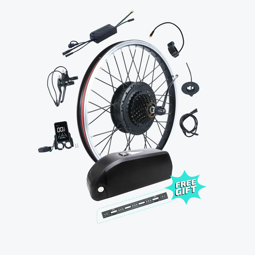 Kirbebike's 500W and 750W MTX Rim Ebike Conversion Kits