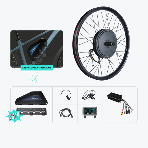 Kirbebike 52V 2600W MTX Rim Ebike Kit Waterproof Design.