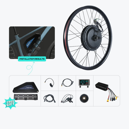 Kirbebike 52V 2600W MTX Rim Ebike Kit Waterproof Design.