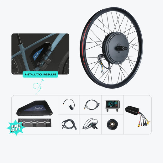 Kirbebike's 60V 2500W-3000W MTX Rim Ebike Conversion Kit 45MPH+