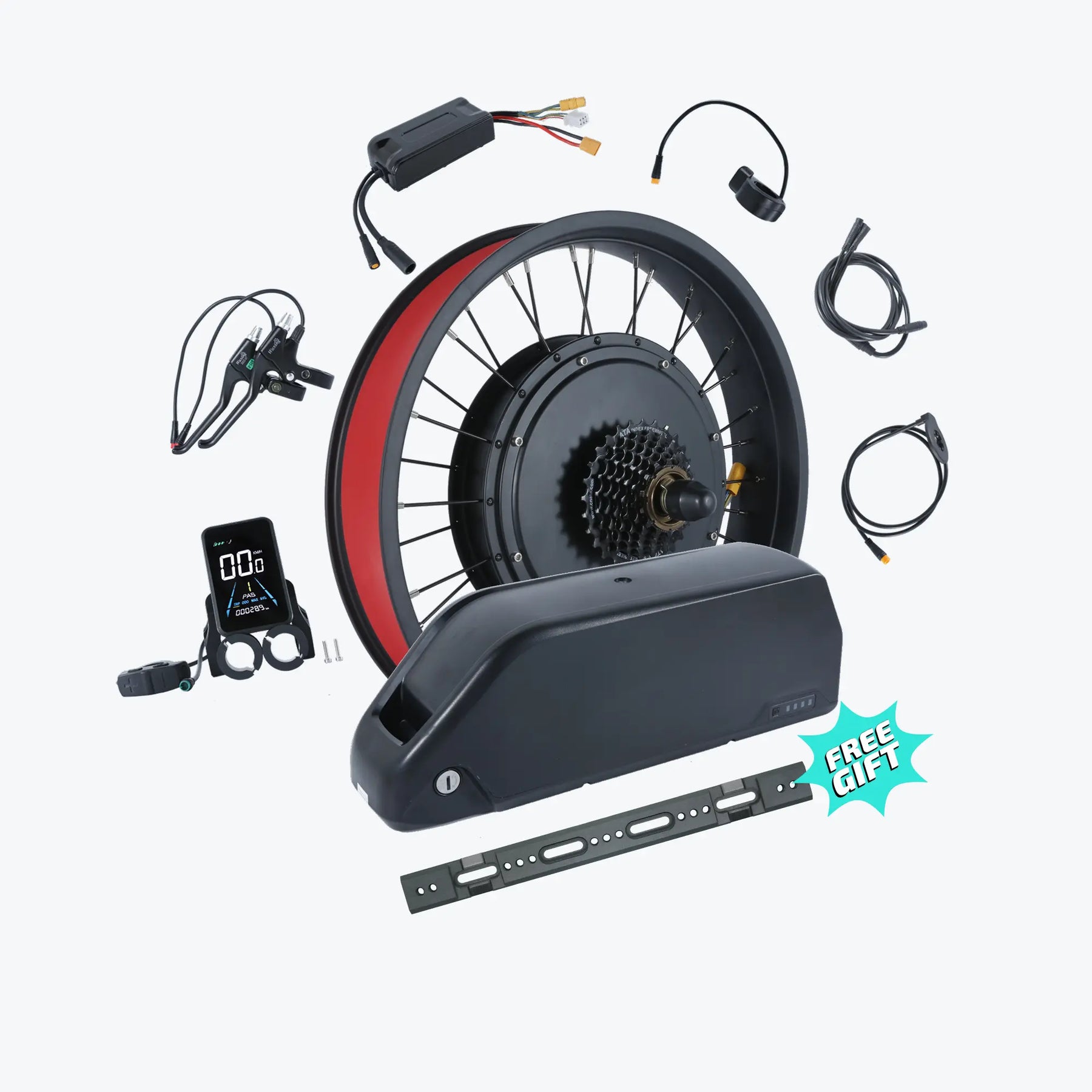 48v 1000w electric bicycle kit ModWheel Direct Drive Bike Drive eBike Conversion Kits Varstrom 48V1000W 1500W Rear&Front Hub