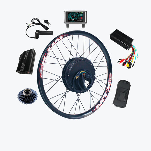 Kirbebike 72V 4000W High-Power E-bike Kit voor MTB & Fat Tire Bikes