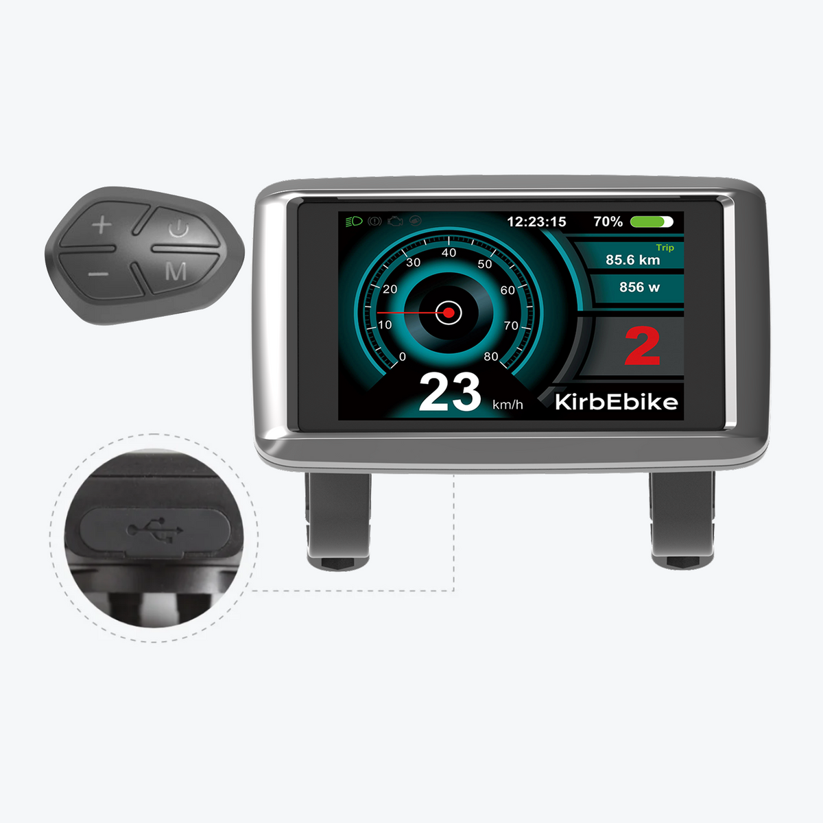 Ebike Display Upgrade for Electric Bike Conversion Kits