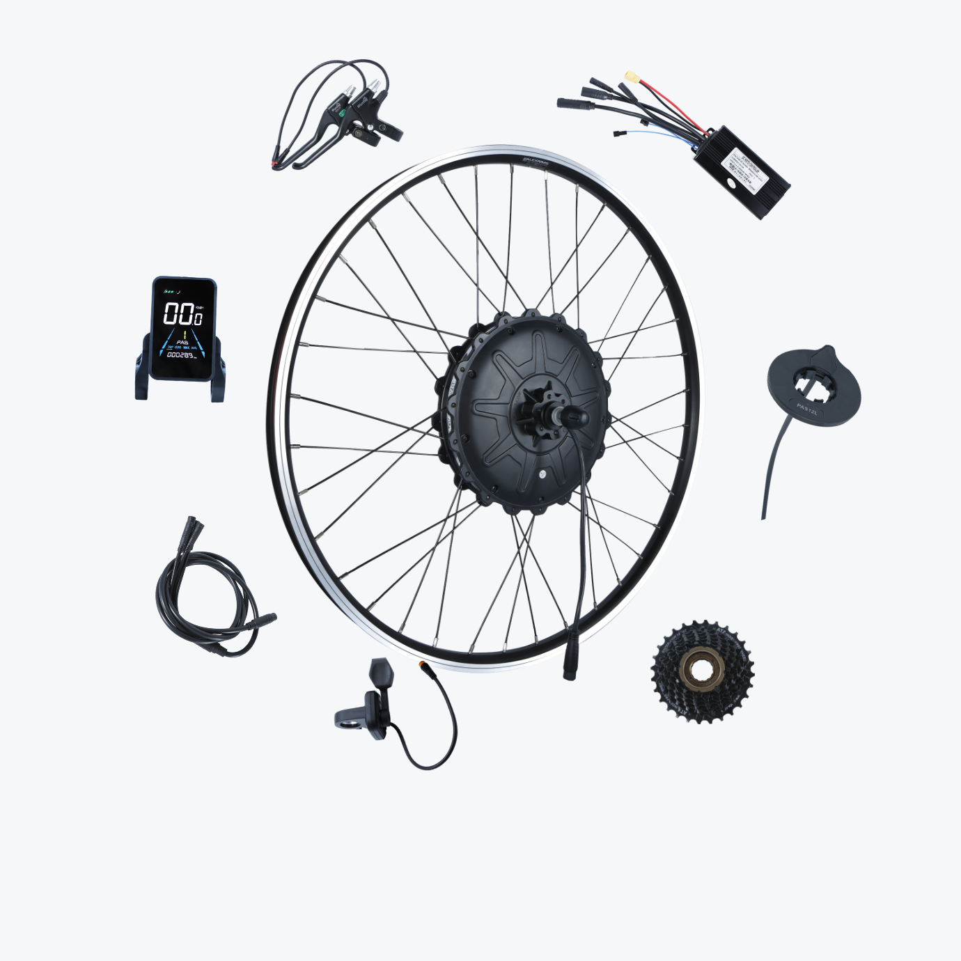48V 1000W Electric Bike Conversion Kit With Battery Kirbebike