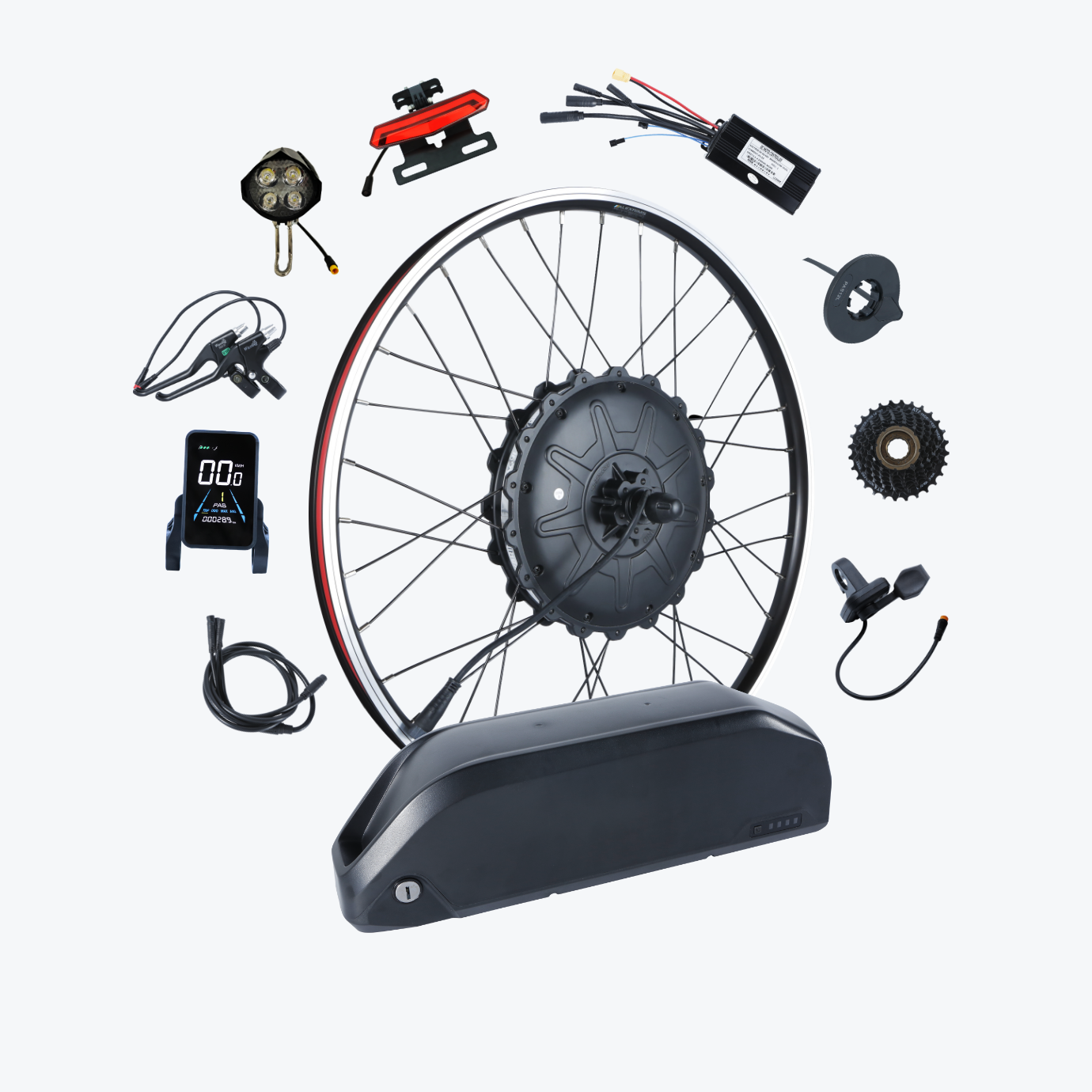 Effortless Riding with High Performance 48V 1000W E bike Kit Kirbebike