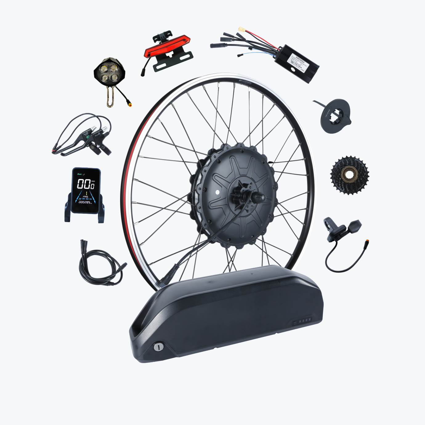 Kirbebike's 48V 1000W Ebike Conversion Kit