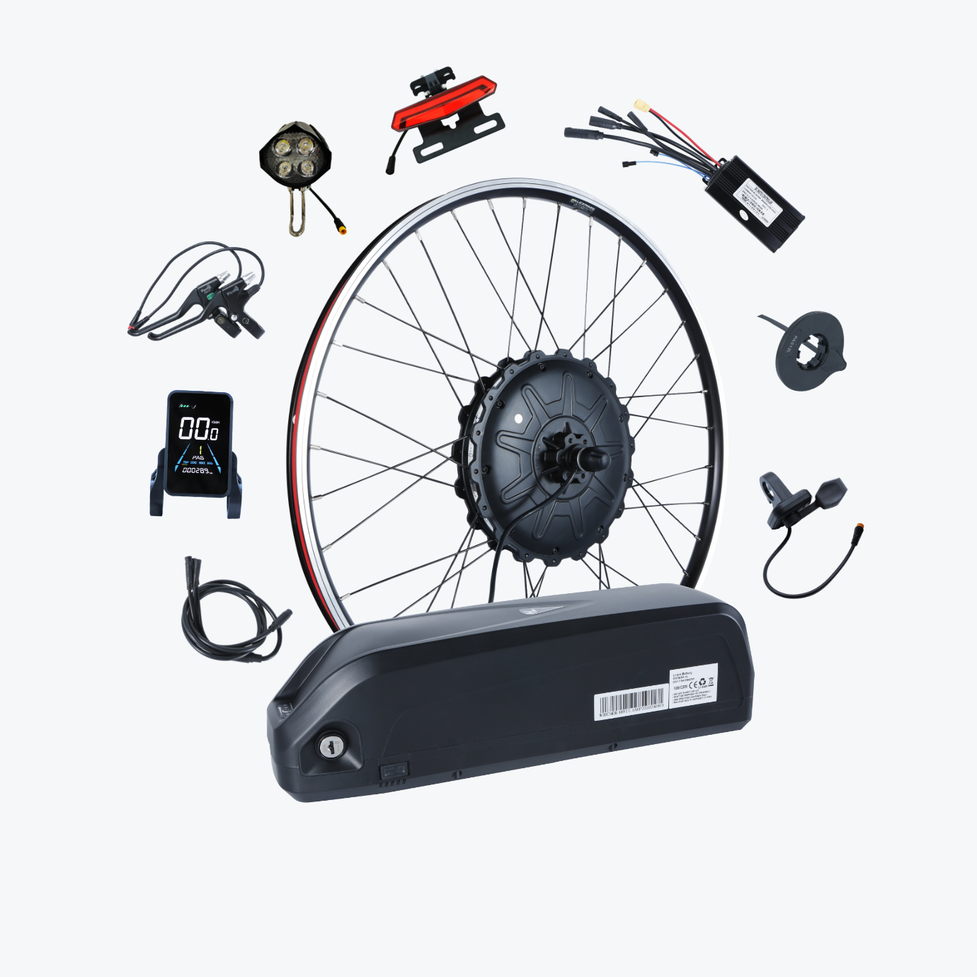 1000w electric bike kit with battery hotsell