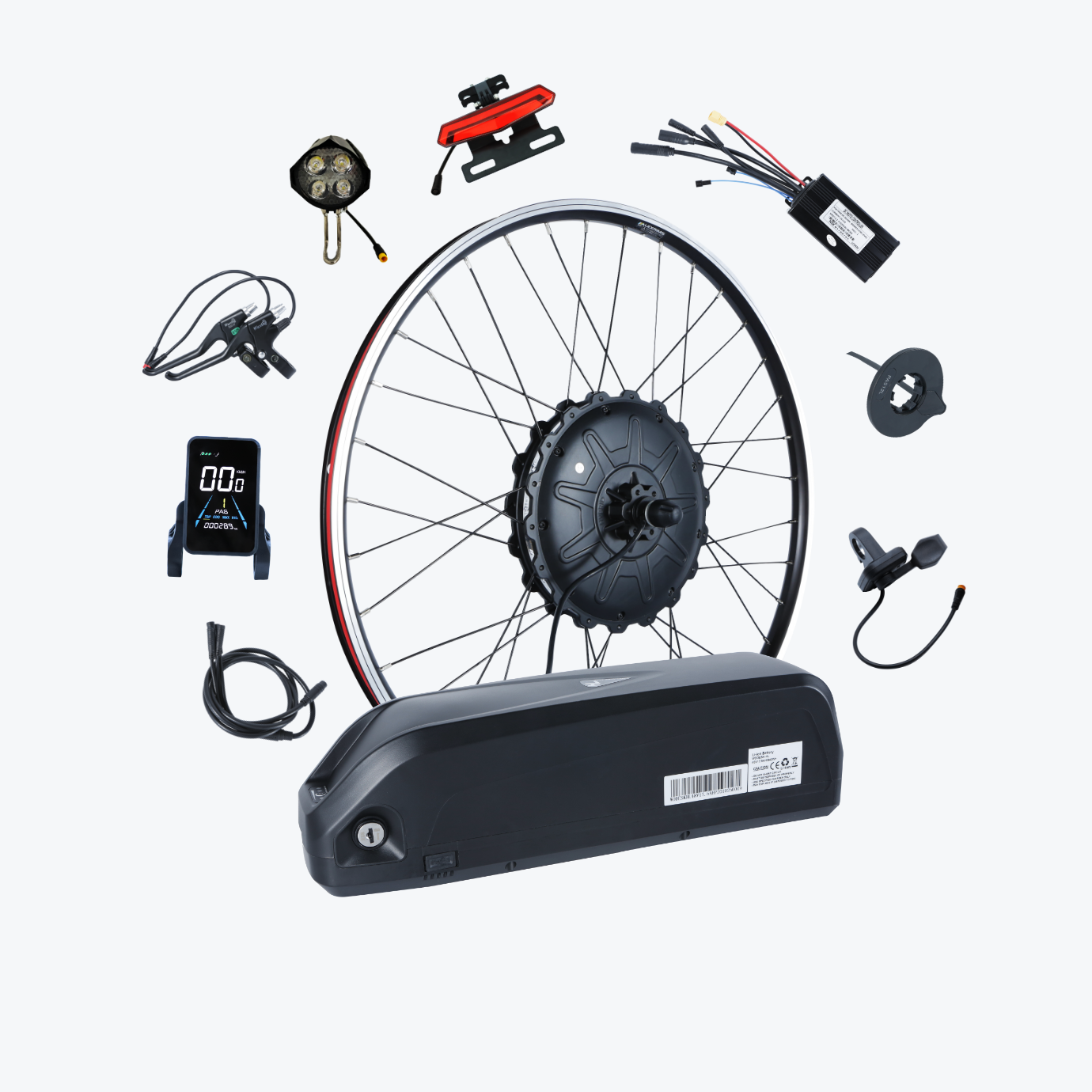 Kirbebike's 48V 1000W Ebike Conversion Kit