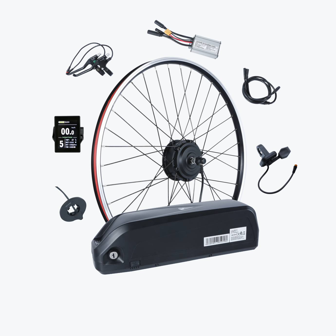 Electric bike conversion kit 20 inch front hot sale wheel