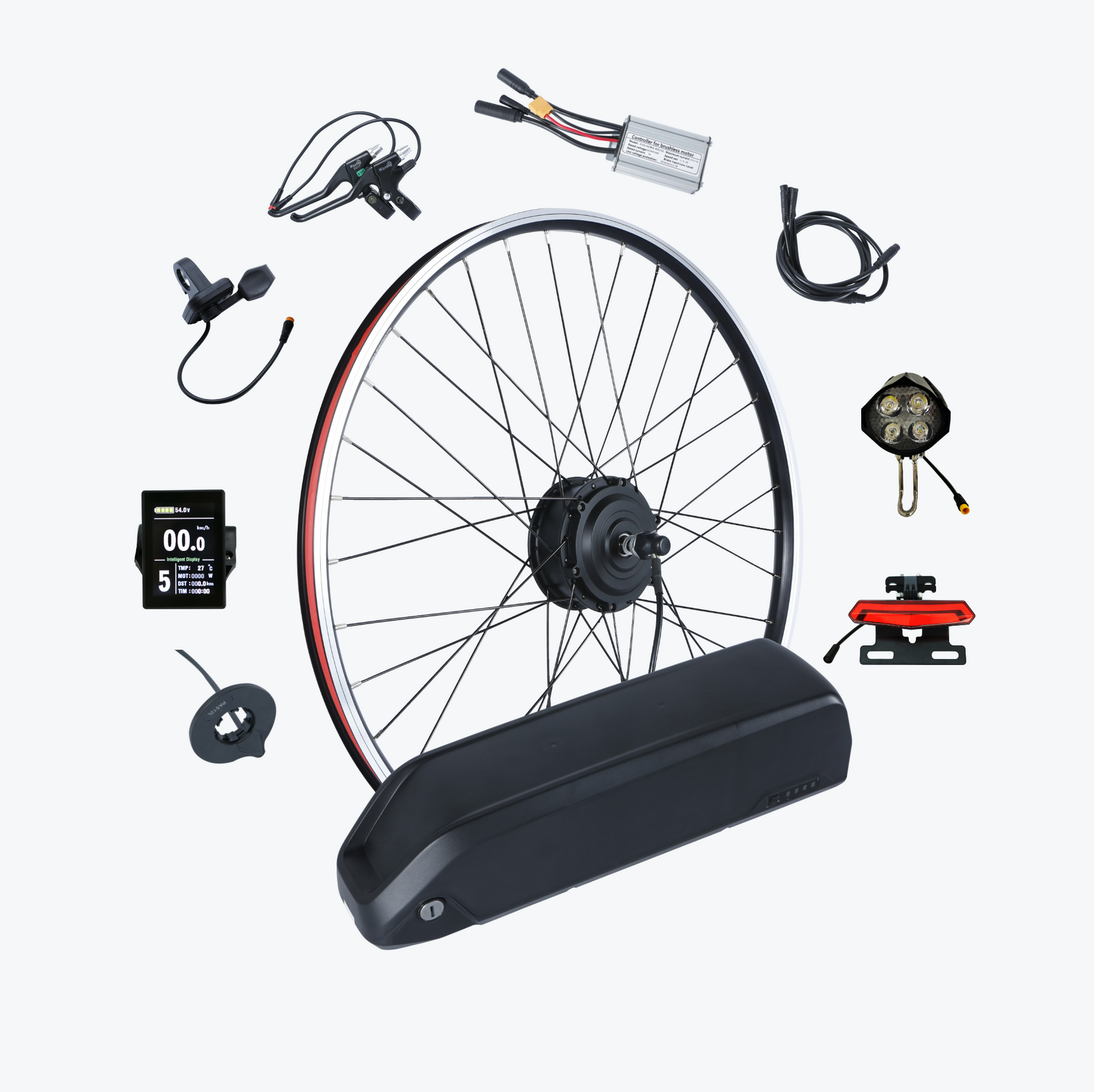 26 inch electric hot sale bike conversion kit