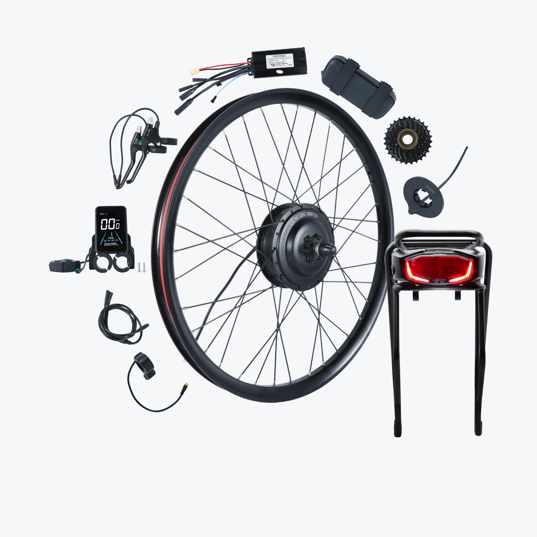 500 watt electric bike top conversion kit