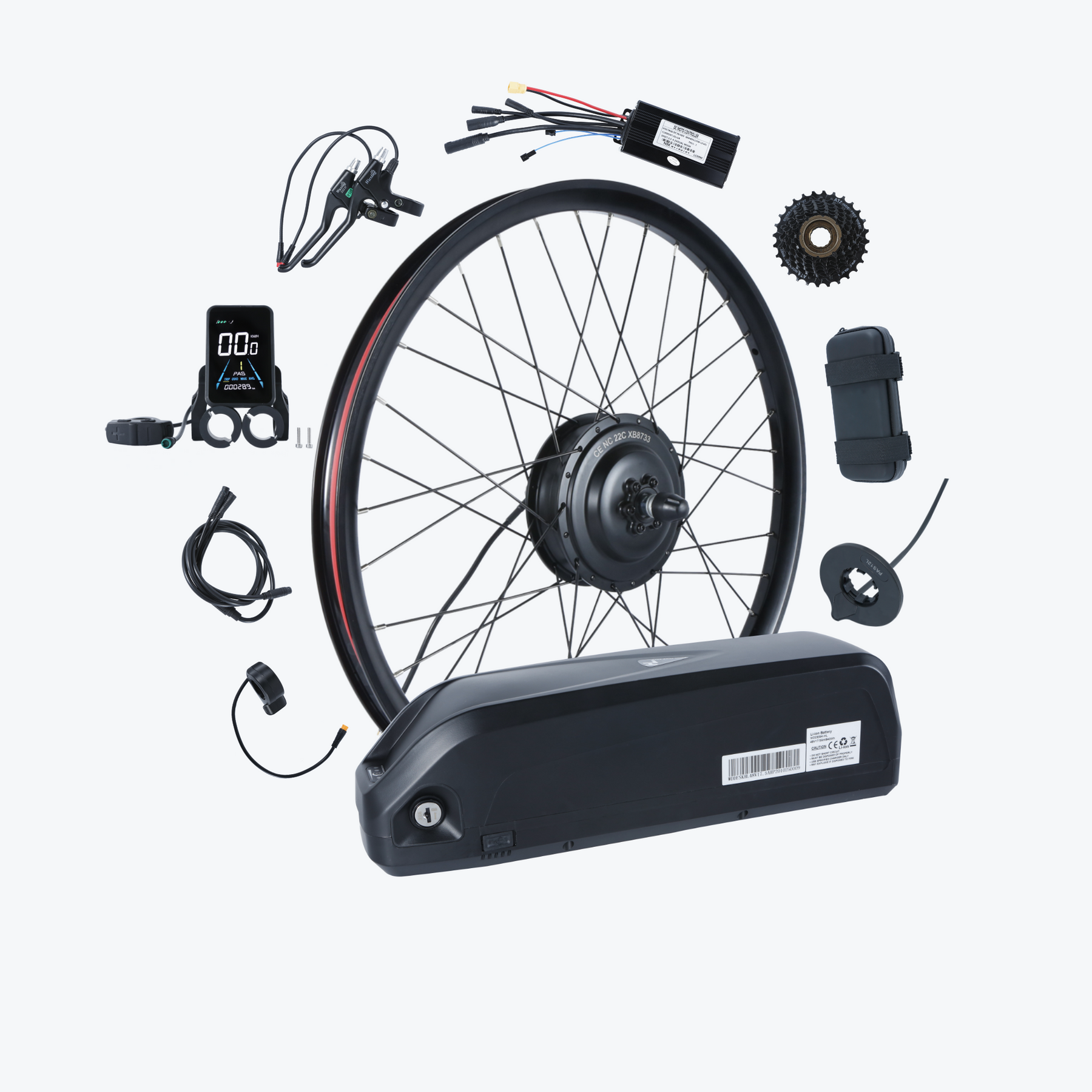 500W and 750W Ebike Conversion Kit With Battery Best Sale Kirbebike